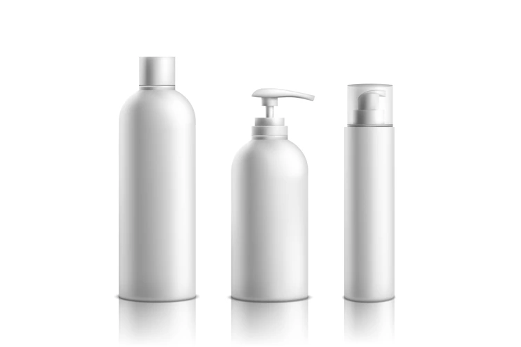 Different kinds of hair loss shampoo bottles.
